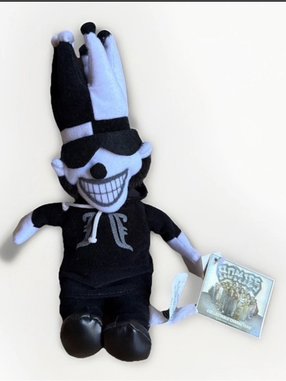 Homies Jokawild Plushie 2001 Lowrider Joker Clown Homies Stuffed Toy New W Tags.